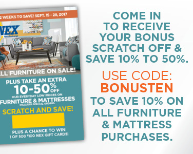 Save 10 - 50% off in store with the furniture scratcher