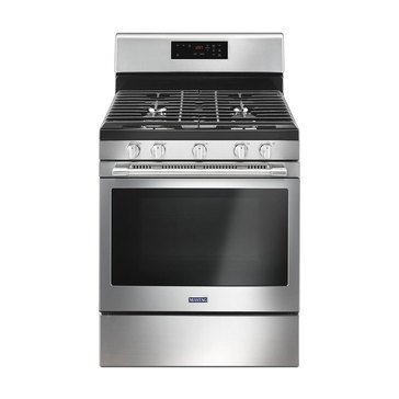 Maytag 5-Cu.Ft. Freestanding Gas Range, Stainless Steel (MGR6600FZ)