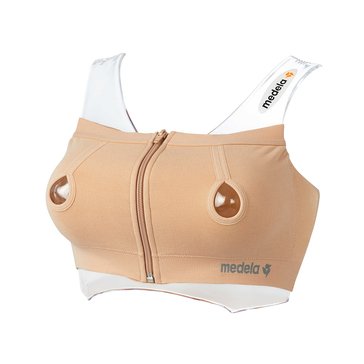 Medela Hands Free Bustier, Nude - Size Medium