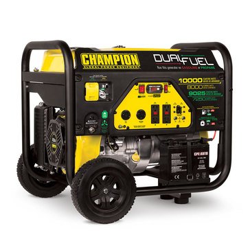 Champion 8000-Watt Dual Fuel Generator (100297)
