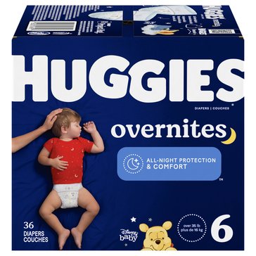 Huggies¿ Little Movers¿ Overnites 48-Pack Super Pack Diapers, Size 6