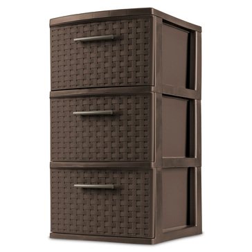 Sterilite 3-Drawer Storage Tower