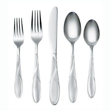 Cambridge Gabriella Frost 20-Piece Flatware Set