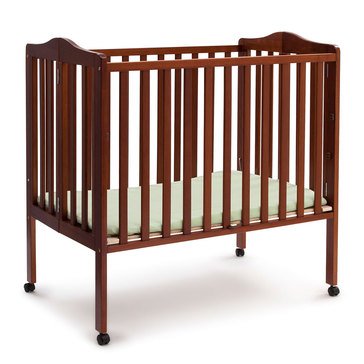 Delta Children Portable Folding Crib with Mattress