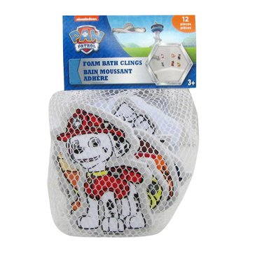 Nickelodeon Paw Patrol Bath Wall Clings, 10 Pack