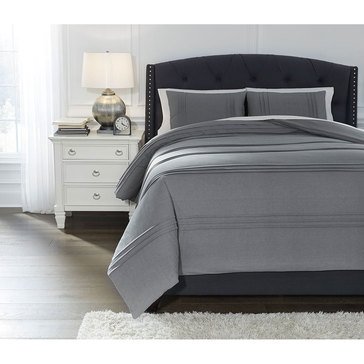 Signature Design By Ashley Mattias 3-Piece Comforter Set