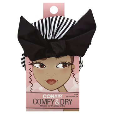 Conair Shower Cap with Bow 1 Pack