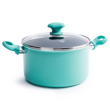Green Life Diamond 6-Quart Straining Stock Pot