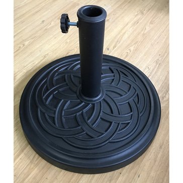 Harbor Home Circle Weave 26lb Round Umbrella Base
