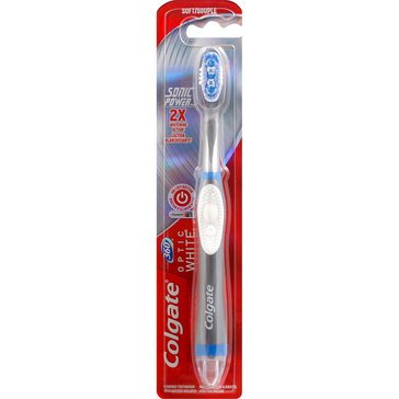 Colgate 360 Optic White Power Sonic Toothbrush