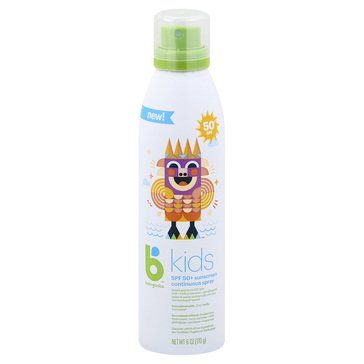 Babyganics Kids' SPF50 Sunscreen Continuous Spray, 6oz