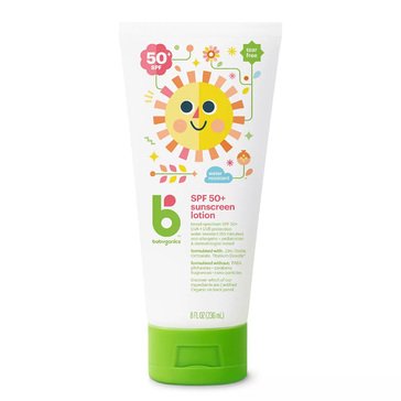 Babyganics Baby SPF50 Sunscreen Lotion, 8oz