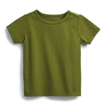 Wanderling Baby Boy Short Sleeve Solid Tee
