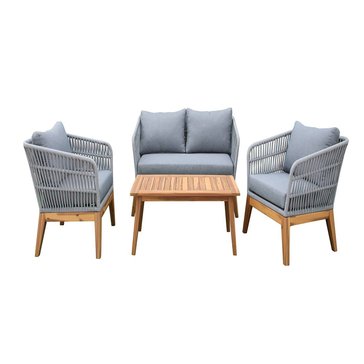 Harbor Home Katarina 4-Piece Chat Set