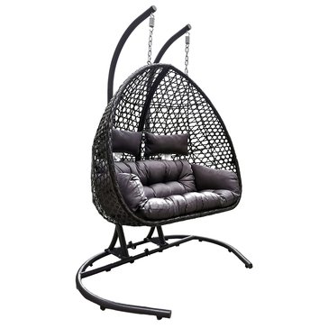 Harbor Home Josette 2-Seater Egg Chair