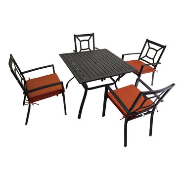 Harbor Home Mackie 5-Piece Dining Set