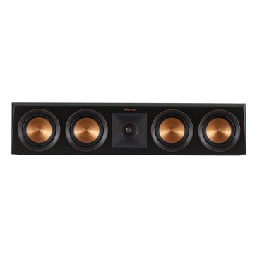 Klipsch 2 Way Center Channel Speaker Titanium Tweeter Quad 4 Woofers