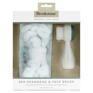 Brookstone Spa Headband Face Brush