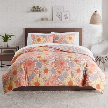 Lemon Tree Bold Bloom Celine Floral 3-Piece Comforter Set