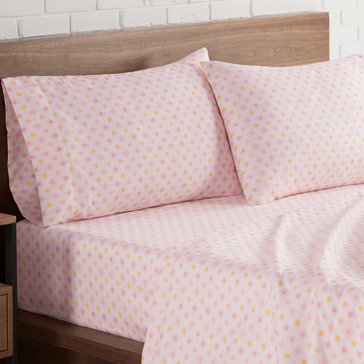 Lemon Tree Bold Bloom Sun Ray Printed Sheet Set