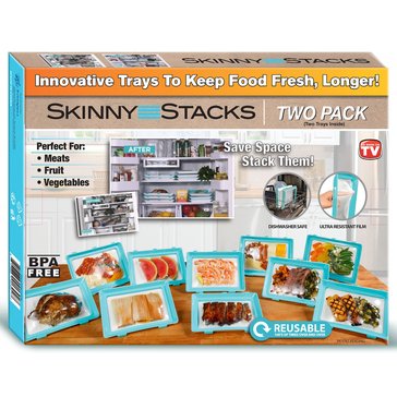As Seen On TV Skinny Stacks Flexible Food Storage Containers