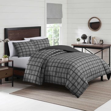 IZOD Sawyer 3-Piece Plaid Comforter Set