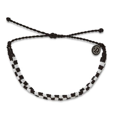 Puravida Seed Bead Checkerboard Bracelet