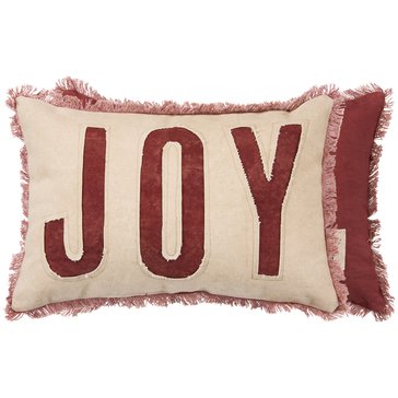 Joy Red Pillow