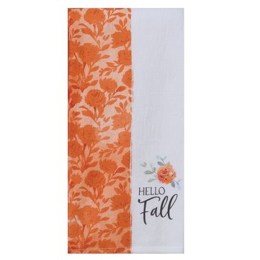 Kay Dee Fresh Harvest Hello Fall Terry Kitchen Towel