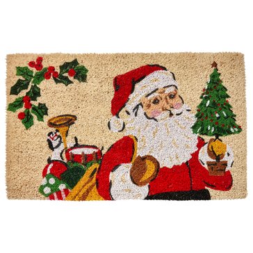 TAG Vintage Santa Doormat