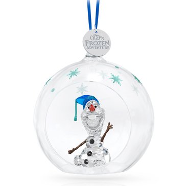 Swarovski Frozen Olaf Ball Ornament