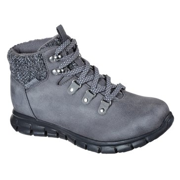 Skechers Women's Synergy Cold Daze Sweater Trim Hiker Boots