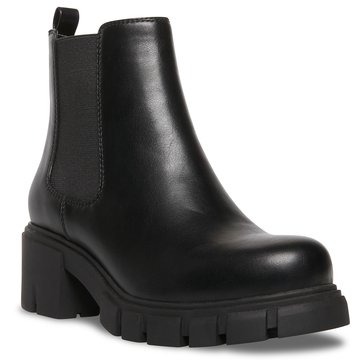 Madden Girl Women's Tessa Two Gore Chelsea Lug Boot