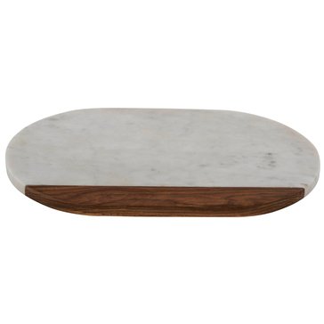 Thirstystone Oval Marble Wood Board