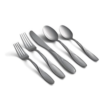 Cambridge Gabriella Sand 51-Piece Flatware Set
