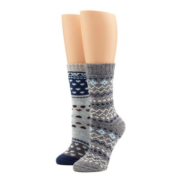 HUE Favorite FairiIlse 2pk Slipper Sock