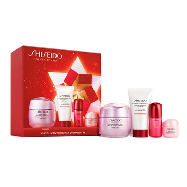 Shiseido White Lucent Night Cream 4-Piece Set