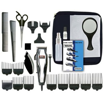 Wahl Deluxe Chrome Pro 25-Piece Hair Clipper Kit