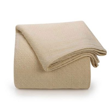 Berkshire King Cotton Blanket, Lt Khaki