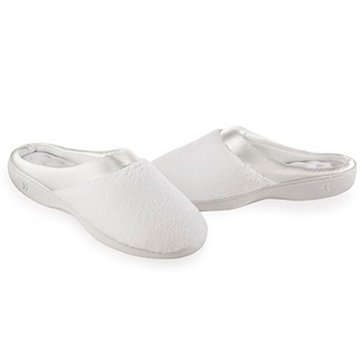 Isotoner Microterry Satin Clog Slipper