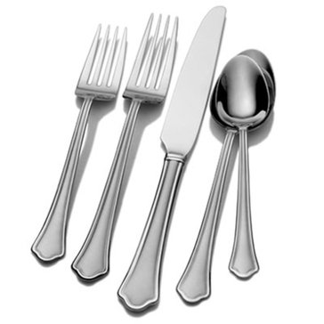 Pfaltzgraff Capri Frost 53-Piece Flatware Set