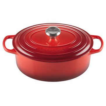 Le Creuset 5-Quart Signature Oval French Oven, Cerise
