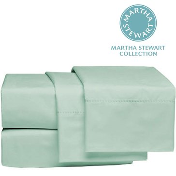 Martha Stewart Collection 300 Thread-Count Pillowcase, Mint - King
