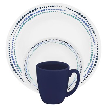 Corelle Ocean Blues 16-Piece Dinnerware Set