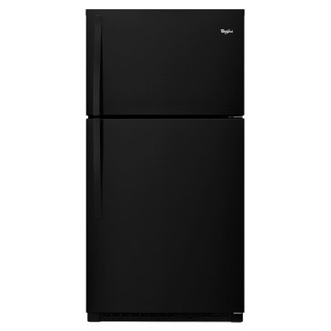 Whirlpool 21.3-Cu.Ft. Top-Freezer Refrigerator, Black (WRT511SZDB)