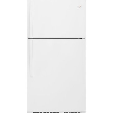 Whirlpool 21.3-Cu.Ft. Top-Freezer Refrigerator, White (WRT541SZDW)